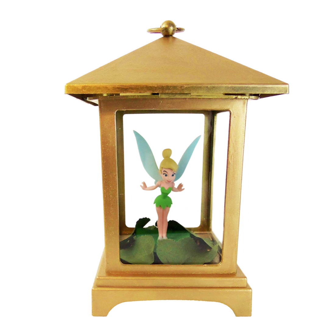 tinkerbell in lantern figurine