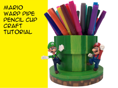 Craftymcfangirl-Mario-Warp-Pipe-Pencil-Cup-DIY-Craft-Tutorial