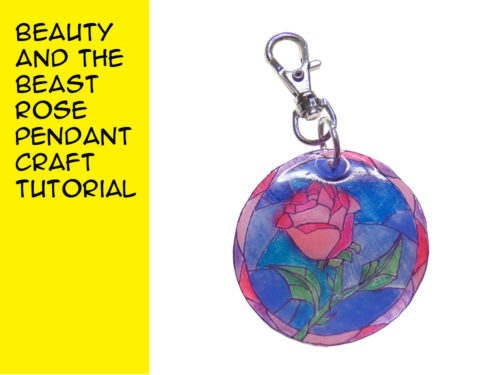 enchanting-beauty-and-the-beast-rose-pendant-shrink-plastic-diy